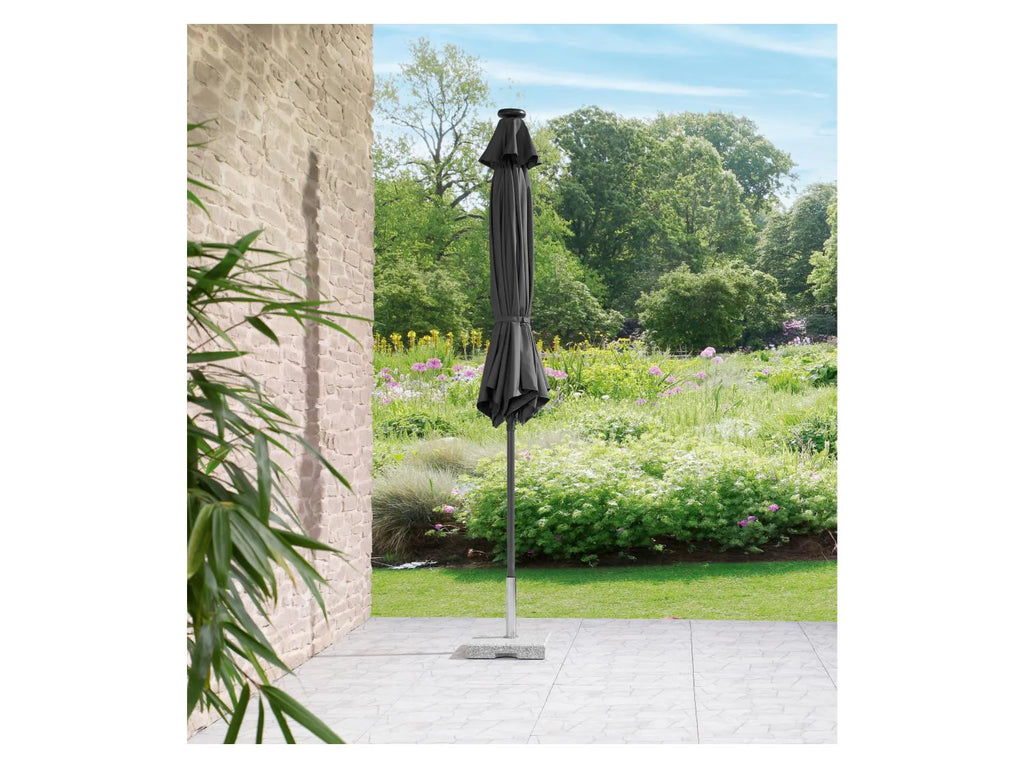 LIVARNO home Parasol avec clairage solaire  LED