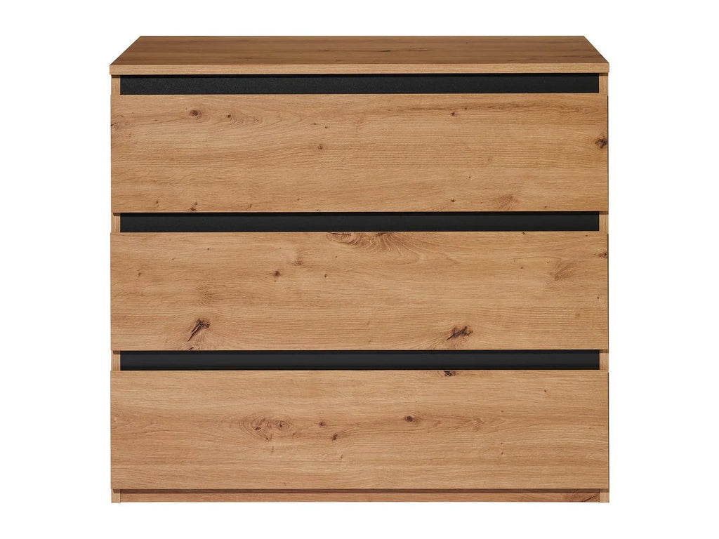 LIVARNO home Commode Genve, 80 x 78 x 48 cm, imitation chne