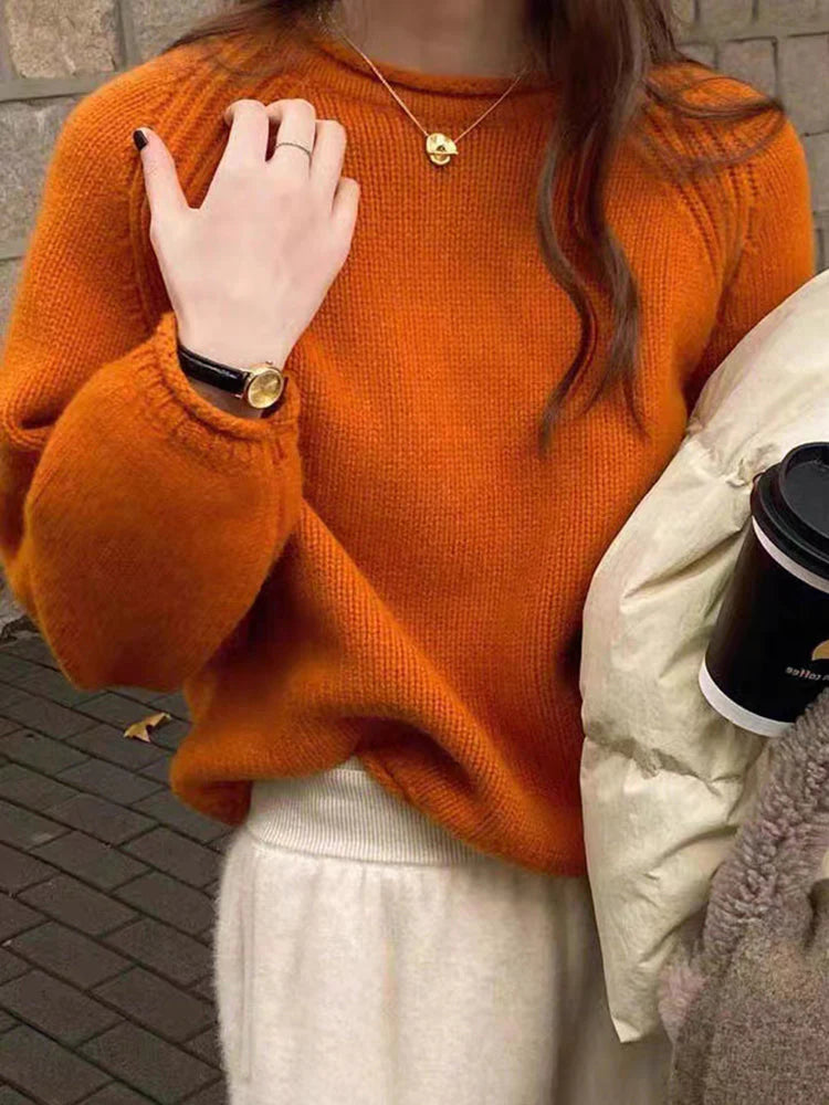 Pull ample à manches longues Adrianne CozyFit