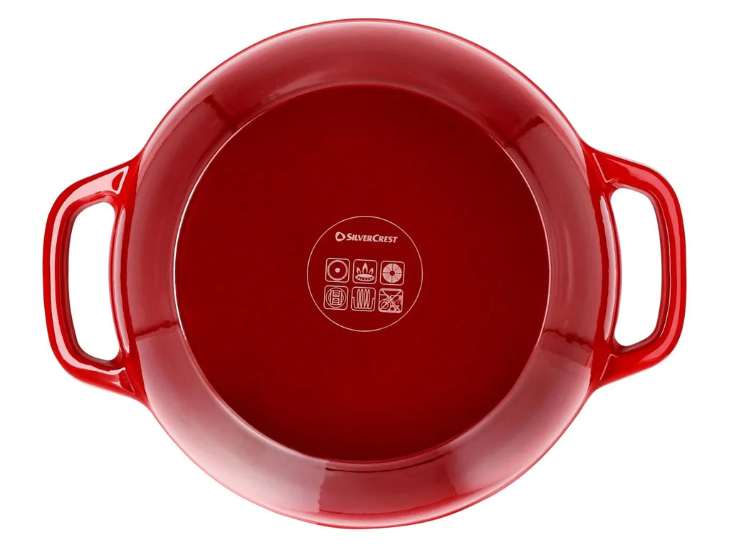 SILVERCREST Sauteuse en fonte Premium, 26 cm