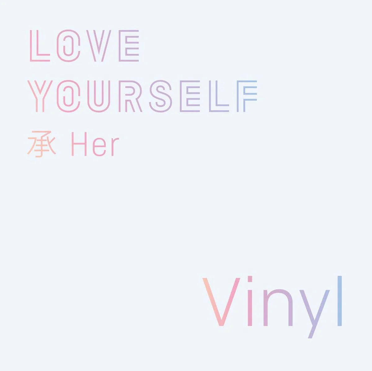 BTS - 5TH MINI ALBUM [LOVE YOURSELF 承 'Her'] LP Ver.