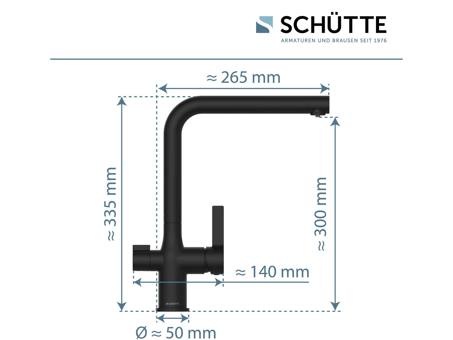 Schtte Robinet d'eau potable AQUASTAR PRO avec systme de filtration anti-calcaire