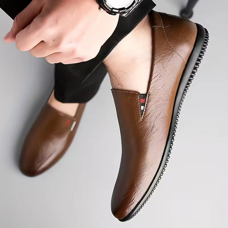 Ezequiel™ | Chaussure Ergonomique — Cuir de Vachette (Édition Premium)