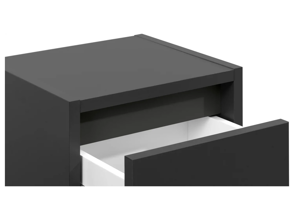 LIVARNO home Armoire latrale de salle de bains Oslo, 32 x 80 x 28 cm, noire