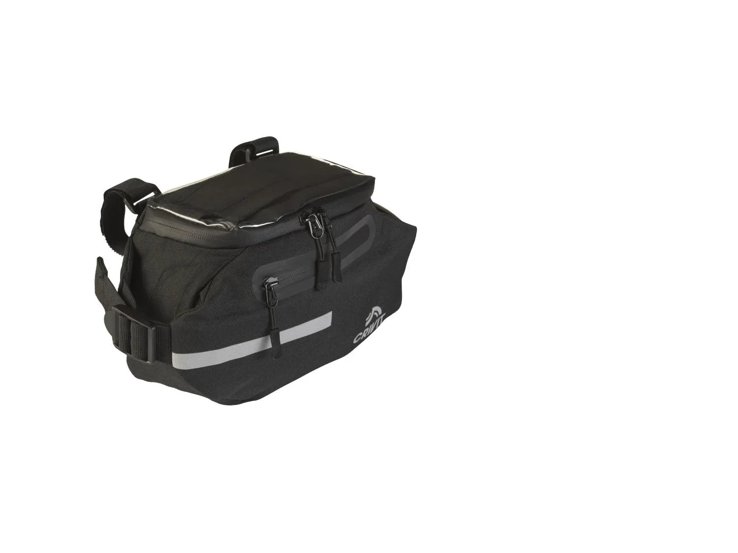 CRIVIT Sacoche pour guidon de vlo, sacoche double pour cadre de vlo ou sacoche pour porte-bagages de vlo