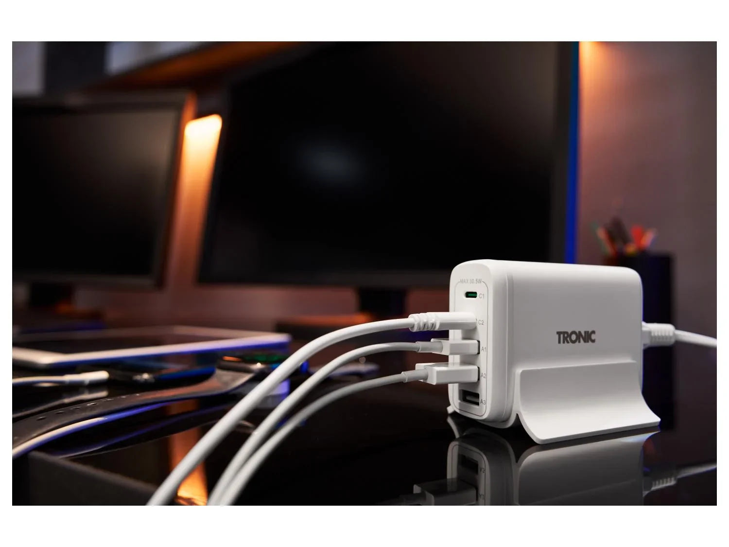 TRONIC Station de charge USB