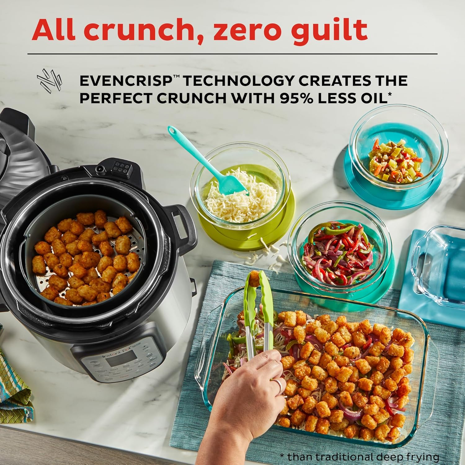 Instant Pot Duo 7 in 1 Electric Pressure Cooker Slow Cooker Rice Cooker Steamer Sauté Pan
