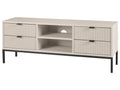 LIVARNO home Meuble bas, 117,9 x 33 x 44,9 cm, crme/noir