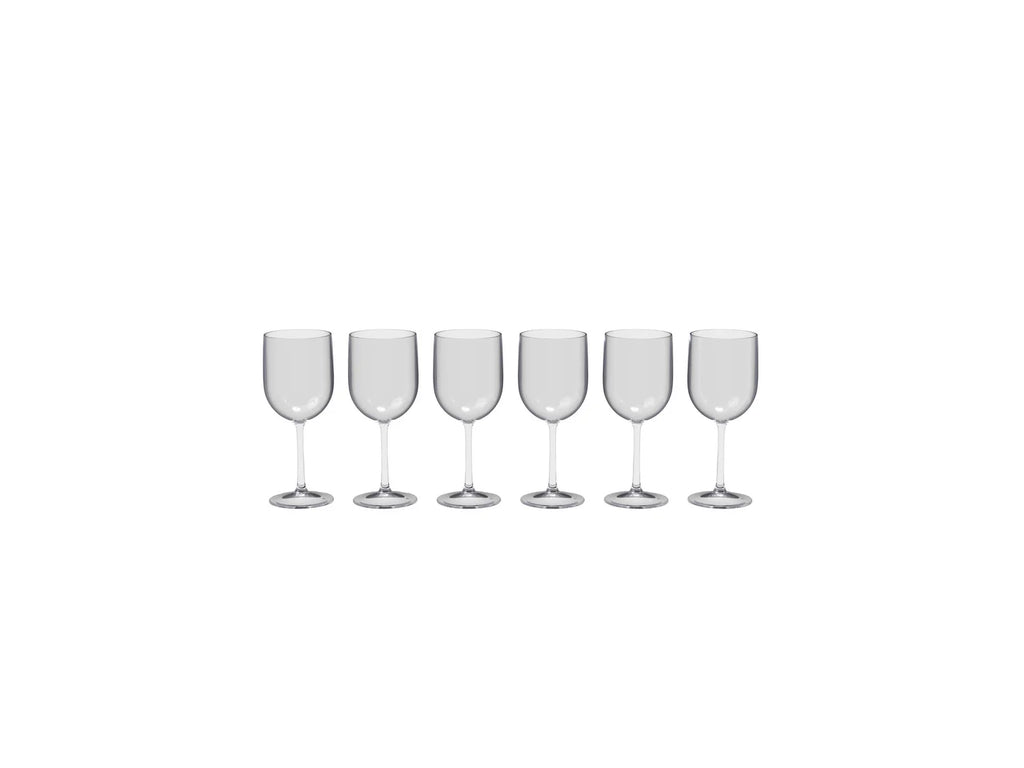 ERNESTO Lot de 6 verres  vin,  champagne ou  eau