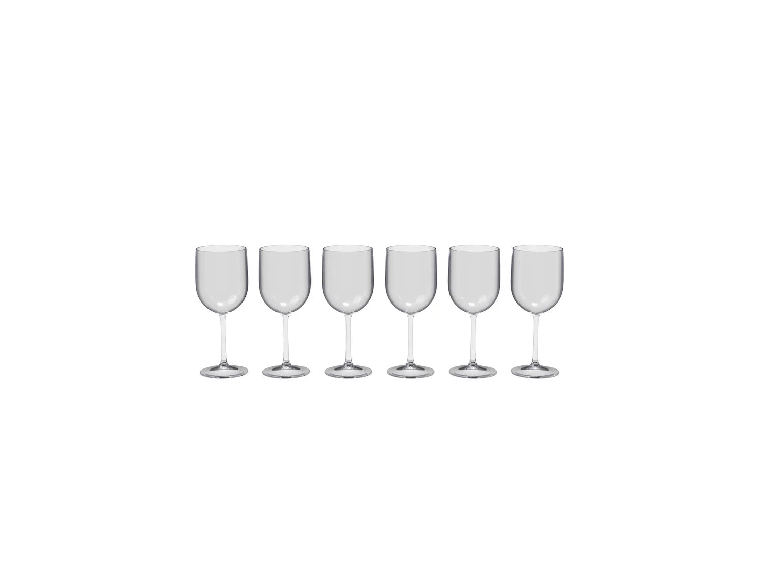 ERNESTO Lot de 6 verres  vin,  champagne ou  eau