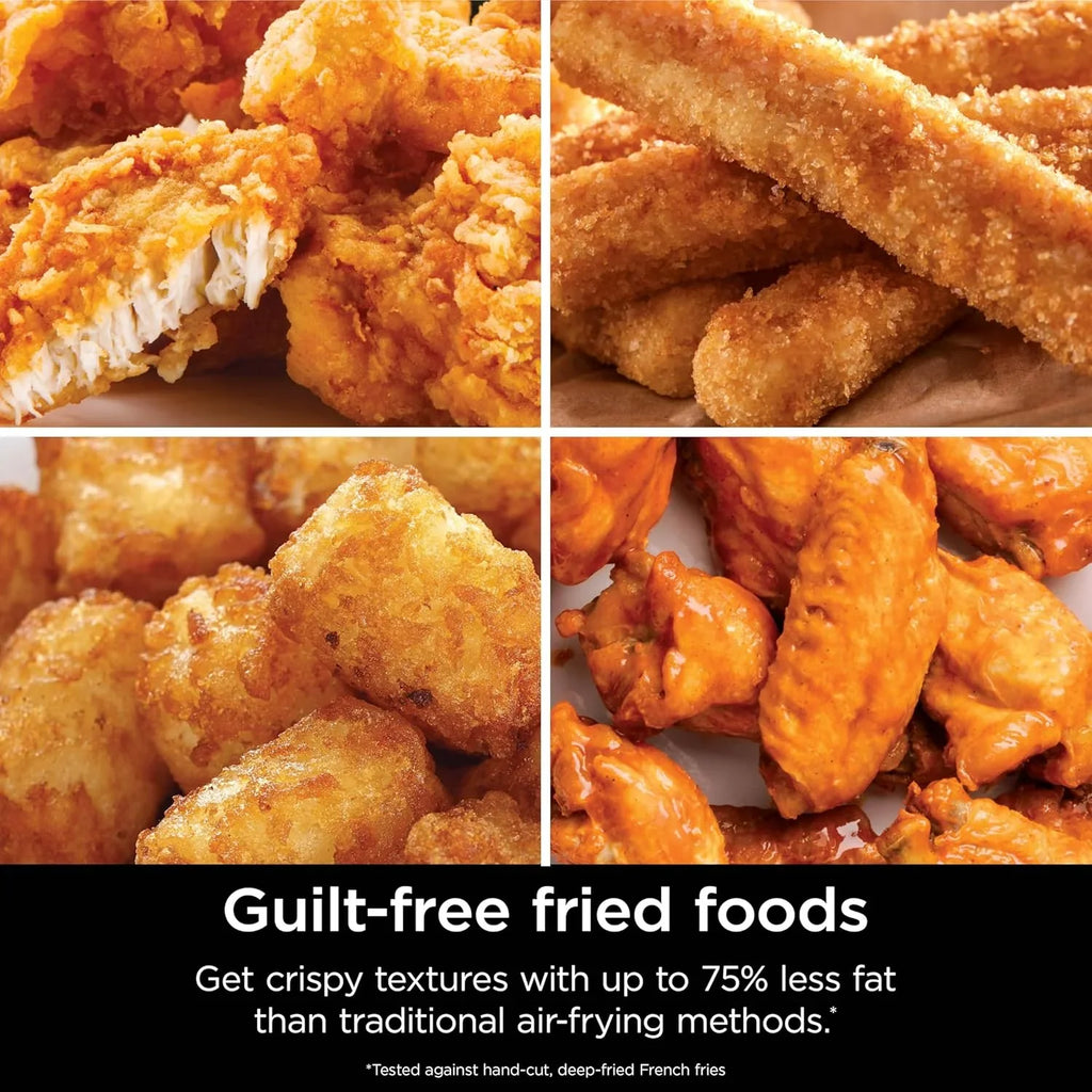 Ninja Air Fryer Pro 5-quart 4-in-1 air fryer that air fries bakes reheats and dehydrates