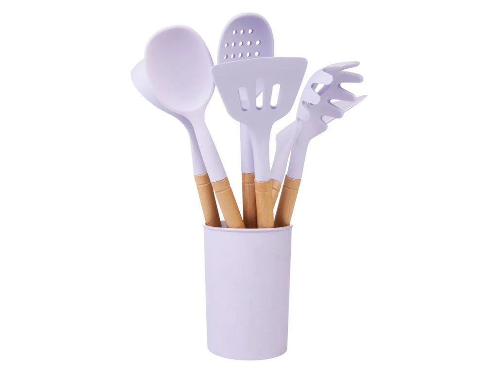 LIVARNO home Set d'ustensiles de cuisine, 7 pices