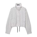 Veste courte à pois pour femmes