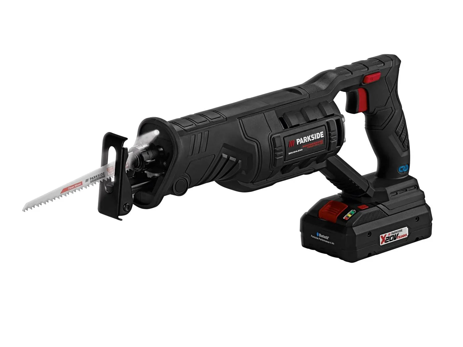 PARKSIDE PERFORMANCE Scie sabre sans fil PSSAP 20-Li D5, 20 V