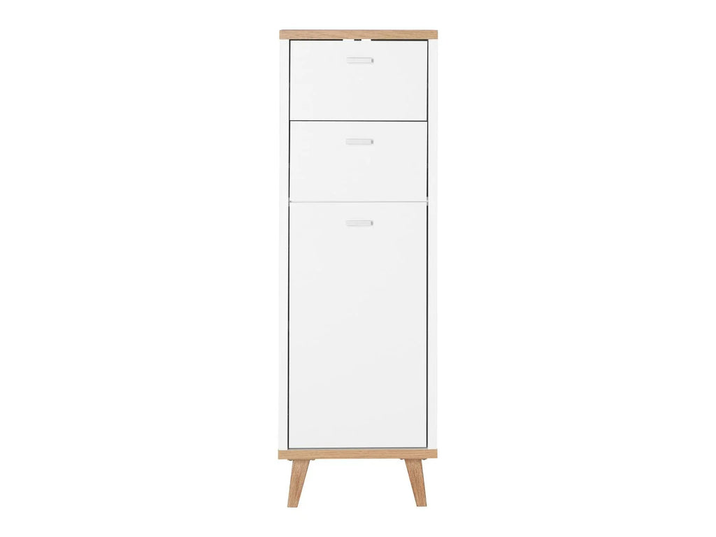 LIVARNO home Meuble pour salle de bains Corfu, 32 x 96 x 28 cm, blanc/imitation chne