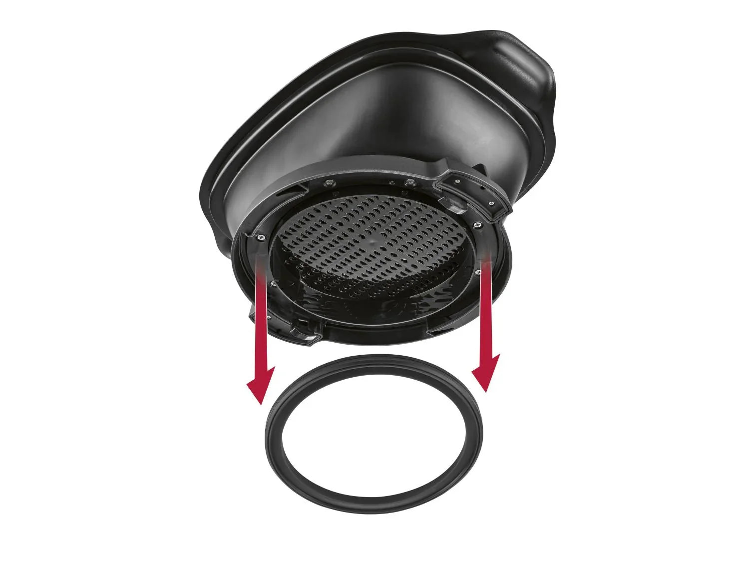SILVERCREST KITCHEN TOOLS Monsieur Cuisine Smart SKMS 1200 B2, Rouge