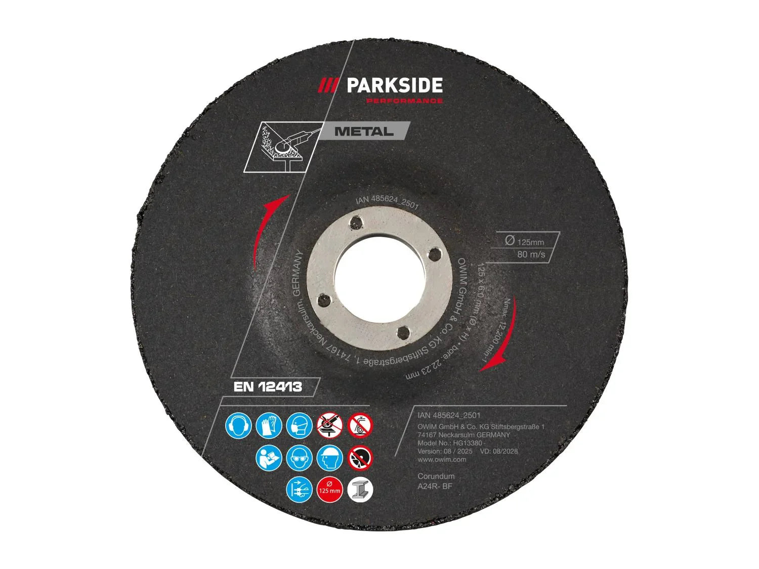 PARKSIDE PERFORMANCE Disque(s)  meuler ou trononner