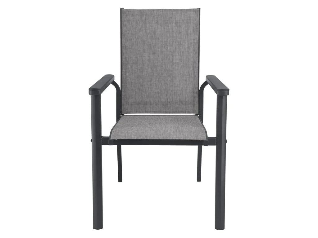 LIVARNO Table de jardin + Lot de 4 fauteuils en aluminium Houston