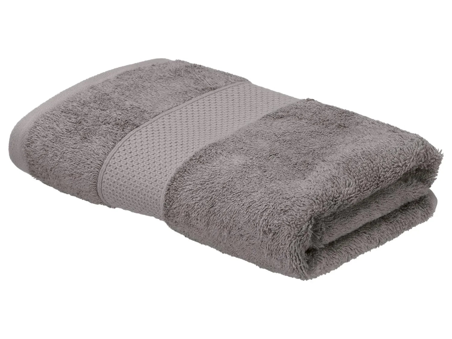 LIVARNO Lot de 2 serviettes de toilette Premium, 50 x 100 cm