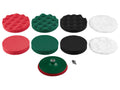 PARKSIDE Set d'embouts de polissage, 10 pices