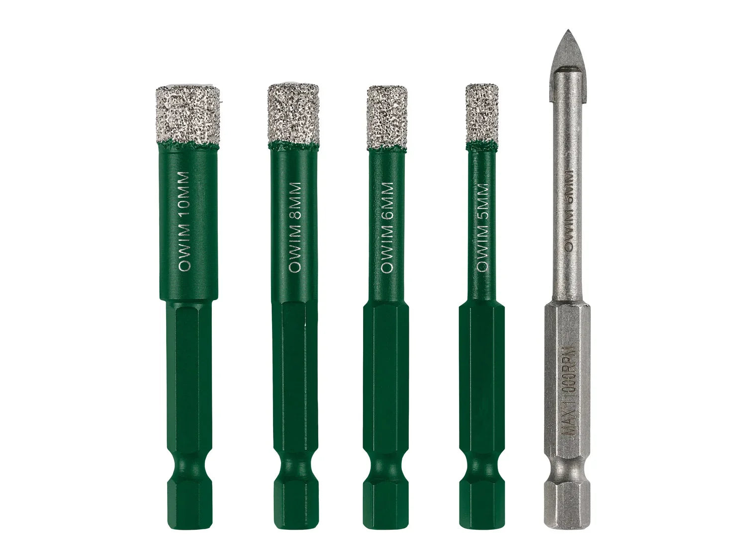PARKSIDE Jeu de forets diamants pour carrelage