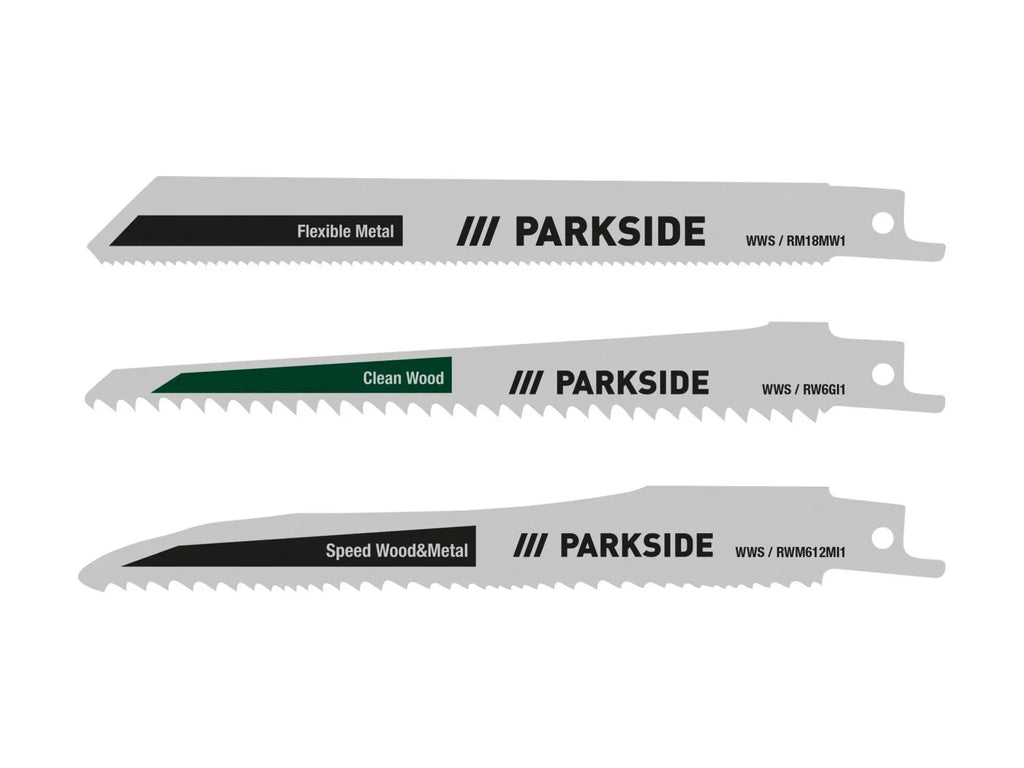 PARKSIDE Set de 3 lames de scie sabre PFSZ 3 B1