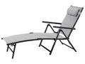 LIVARNO Transat en aluminium  Houston , gris clair chin