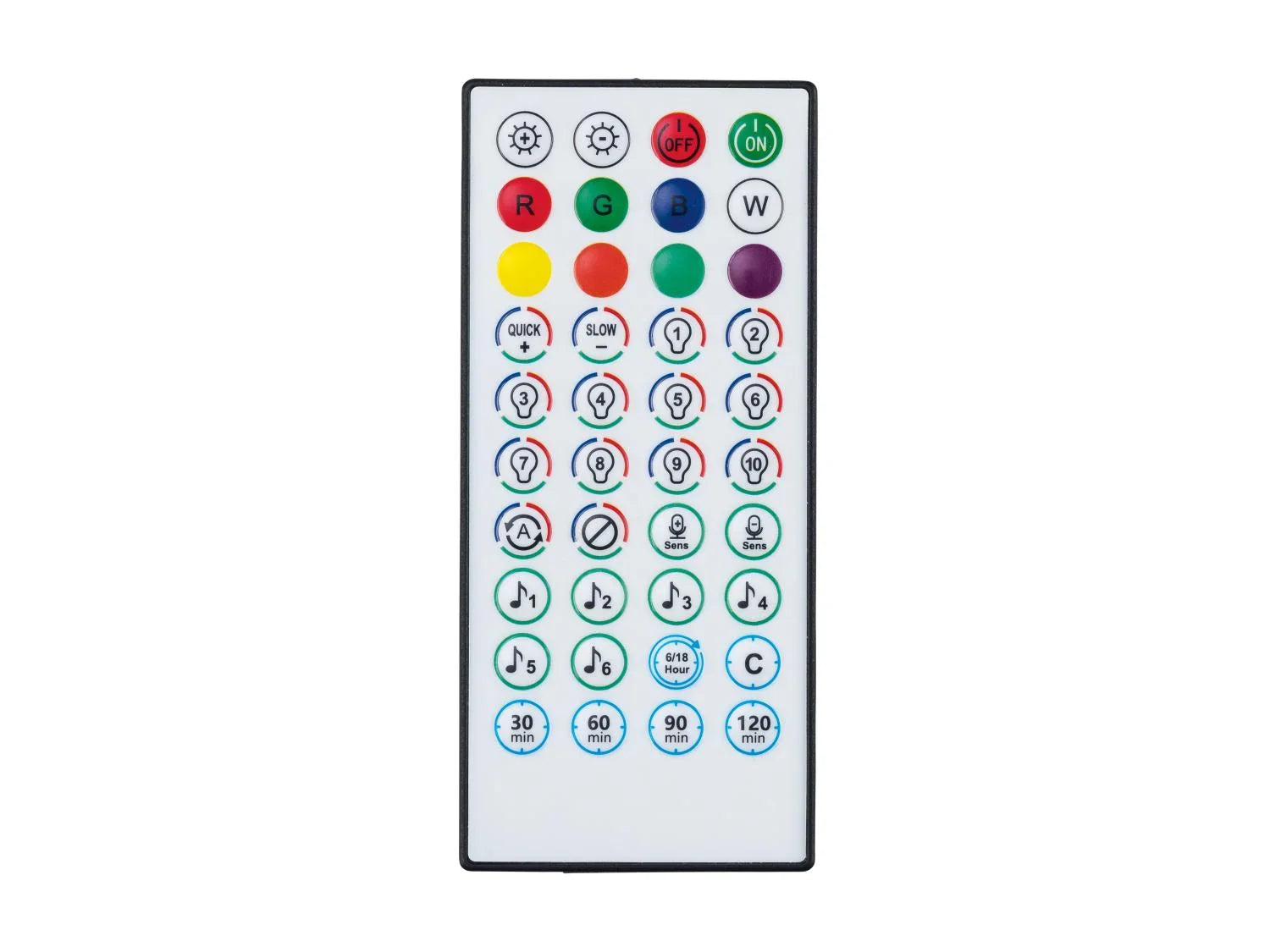 LIVARNO home Guirlande lumineuse  LED avec capteur audio