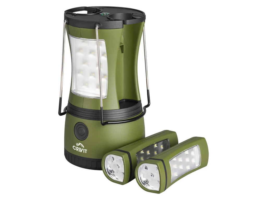 CRIVIT Lampe de camping 2 en 1