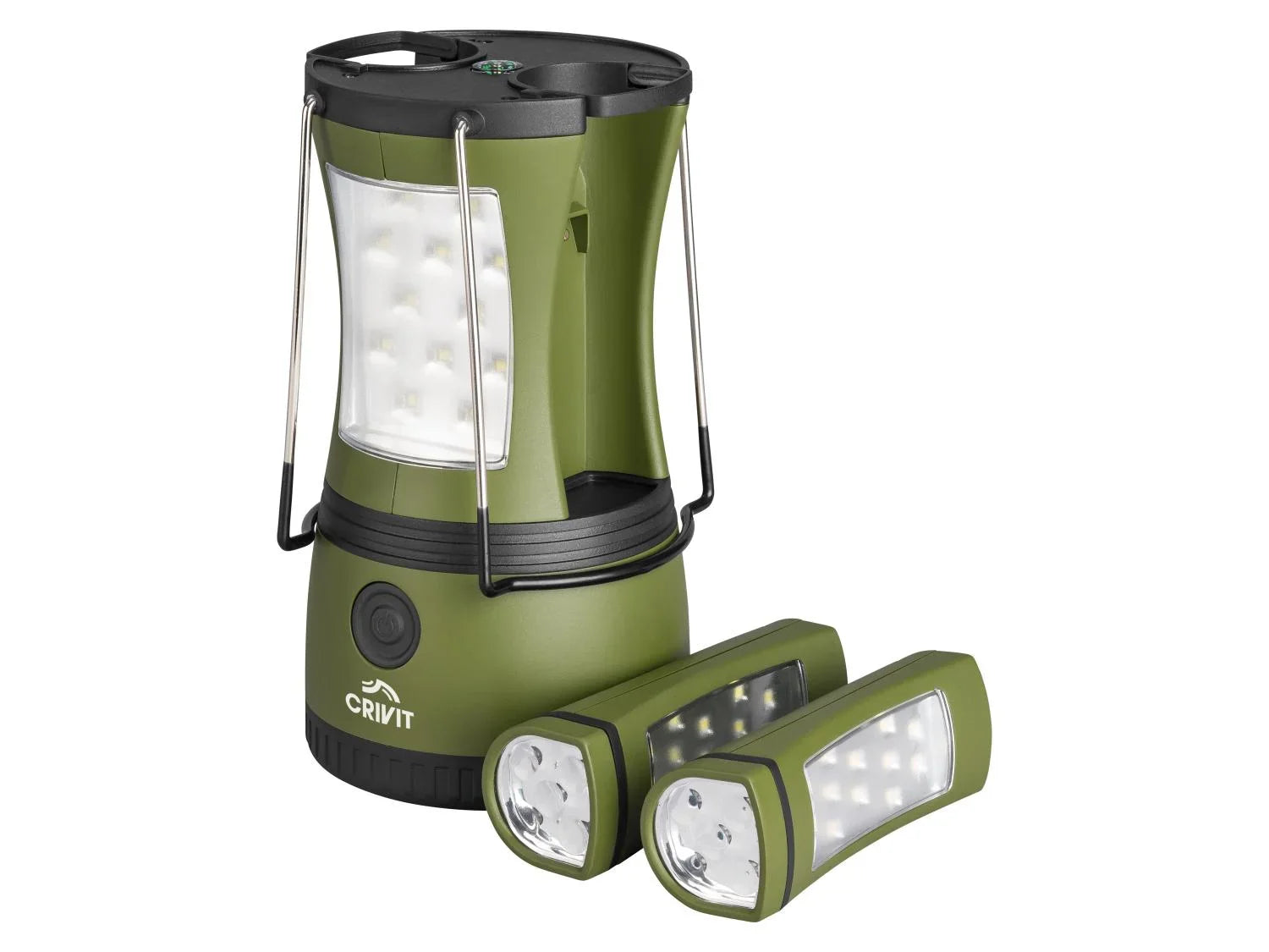 CRIVIT Lampe de camping 2 en 1
