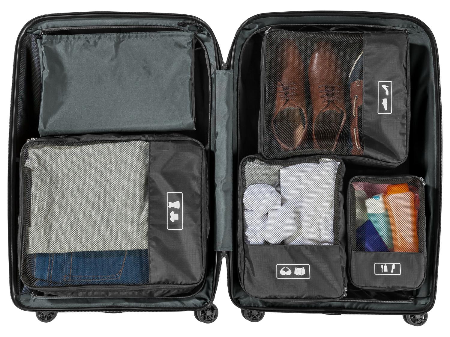 TOPMOVE Organiseur universel ou pochettes de rangement pour vtements ou trousse de toilette