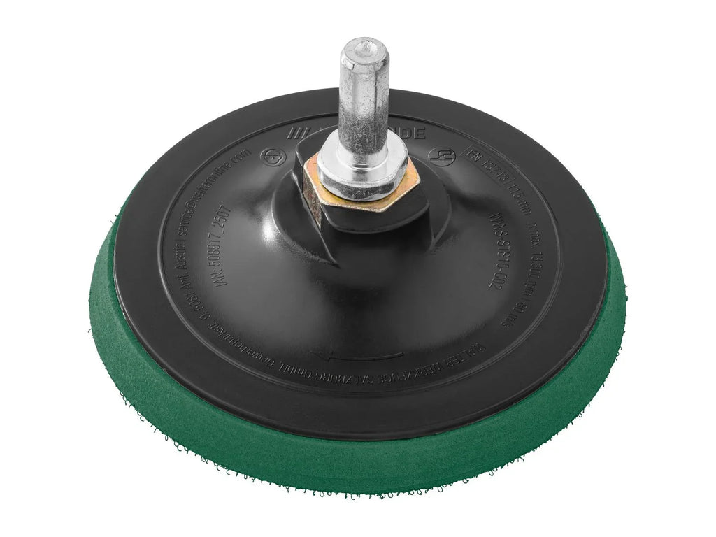 Set de disques ou Plateau auto-agrippant avec disques abrasifs,  115 mm