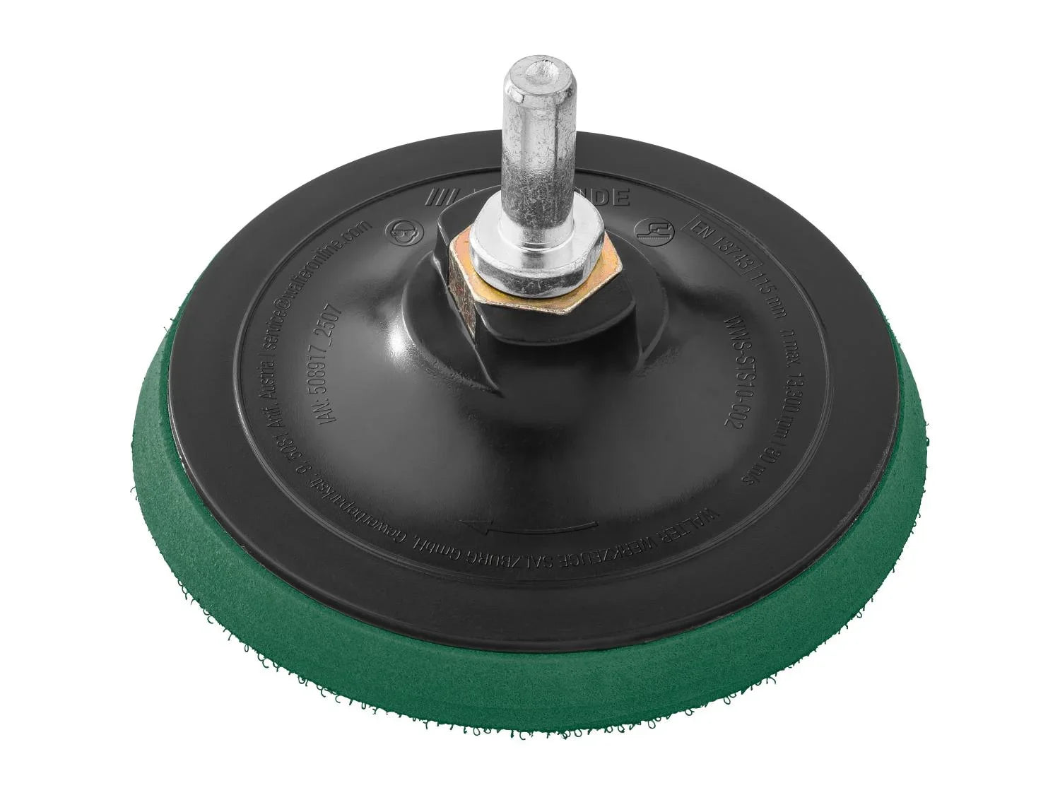 Set de disques ou Plateau auto-agrippant avec disques abrasifs,  115 mm