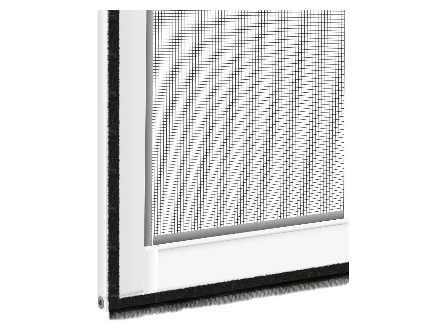 LIVARNO Porte moustiquaire en aluminium, 1 x 2,1 m