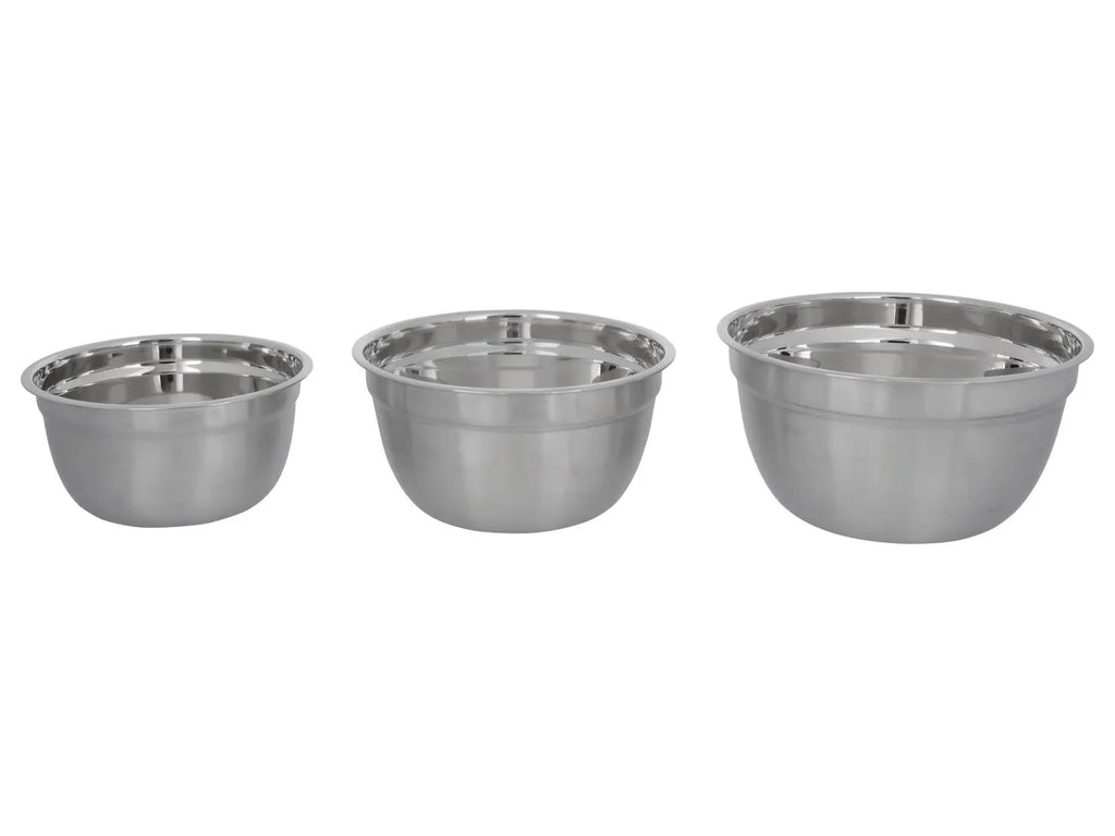 SILVERCREST Ensemble de saladiers en acier inoxydable, 3 pices.