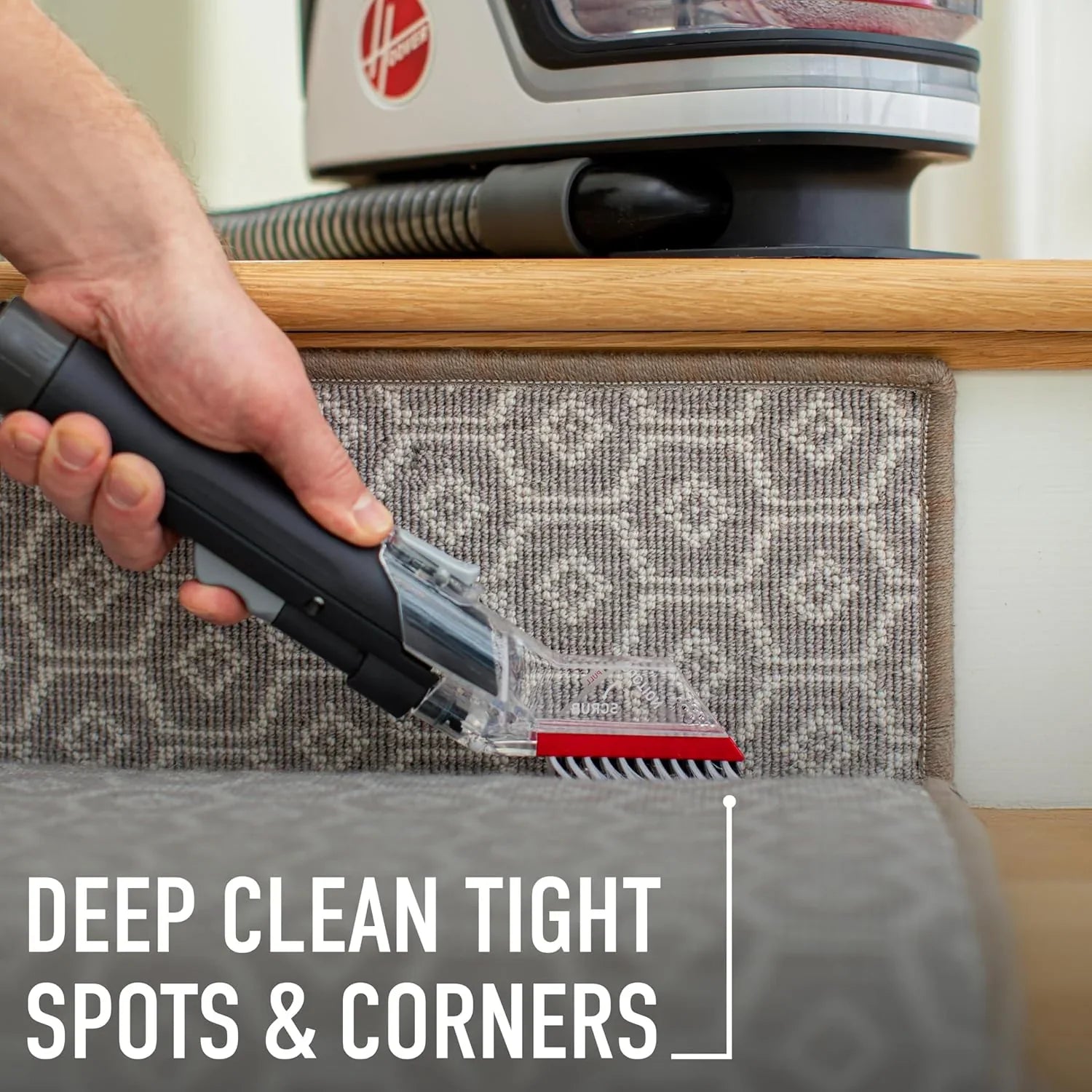 Hoover CleanSlate Plus Portable Carpet Upholstery Spot Cleaner with Powerful Suction