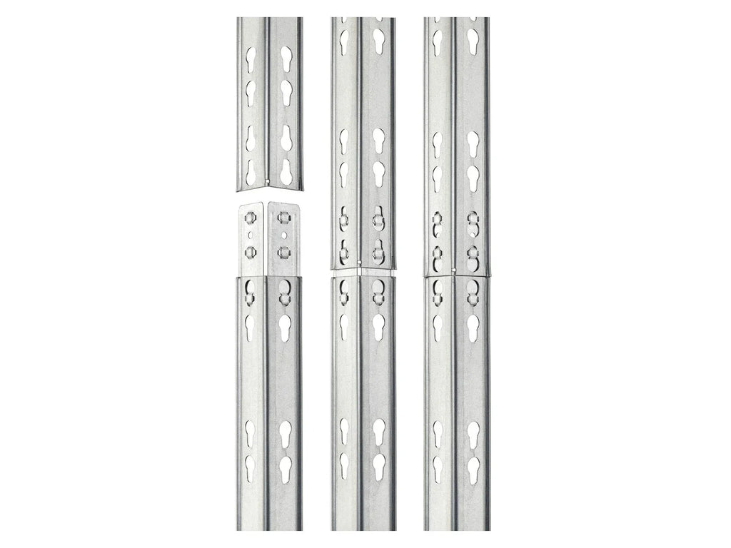PARKSIDE Rayonnage d'angle, 4 tagres, 70 x 70 x 180 x 40 cm