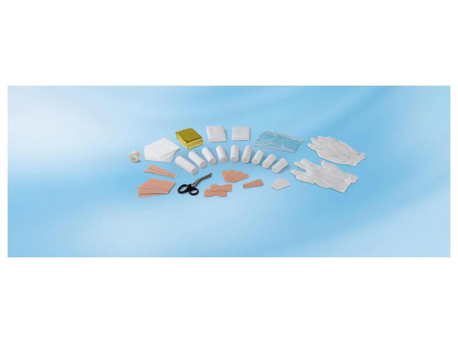 sensiplast Trousse de premiers secours, 44 pices