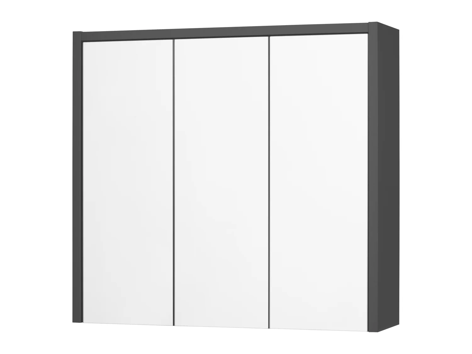 LIVARNO home Armoire de toilette OSLO, 65 x 60 x 17 cm, noir