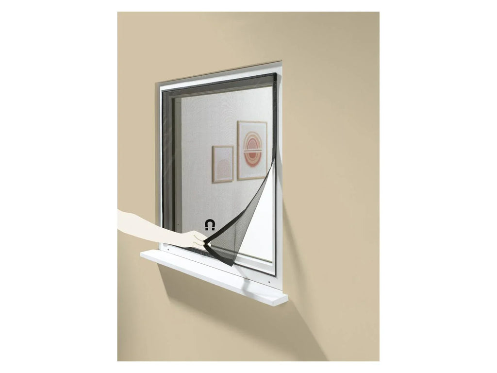 LIVARNO Moustiquaire de fentre avec fermeture magntique, 130 x 150 cm
