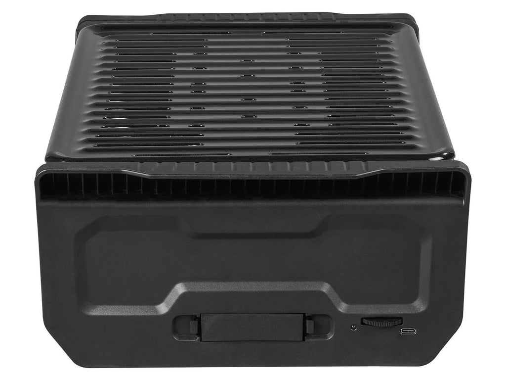GRILLMEISTER Barbecue  charbon de bois avec ventilation active KANSAS AG 2.0 A1, 37 x 25 cm