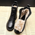 Delphine – Bottes d'hiver noires pour femmes