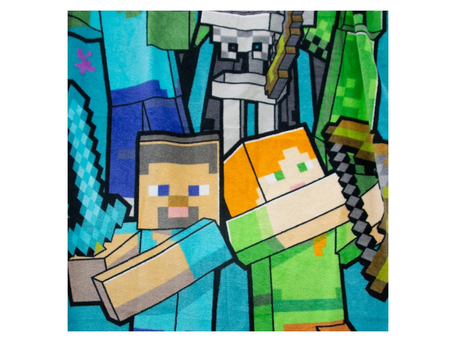 Serviette de plage enfant Super Mario ou Minecraft