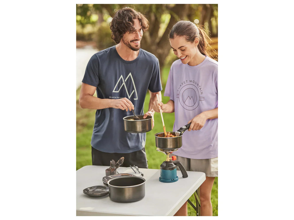 Rocktrail Set de vaisselle camping, 33 pices