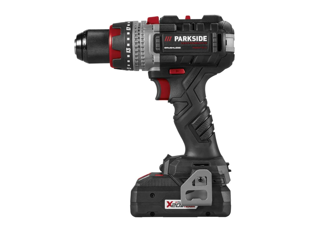 PARKSIDE PERFORMANCE Set combin doutils sans fil + 2 batteries + chargeur, 20 V