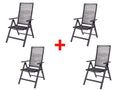 LIVARNO home Lot de 4 chaises hautes MIAMI