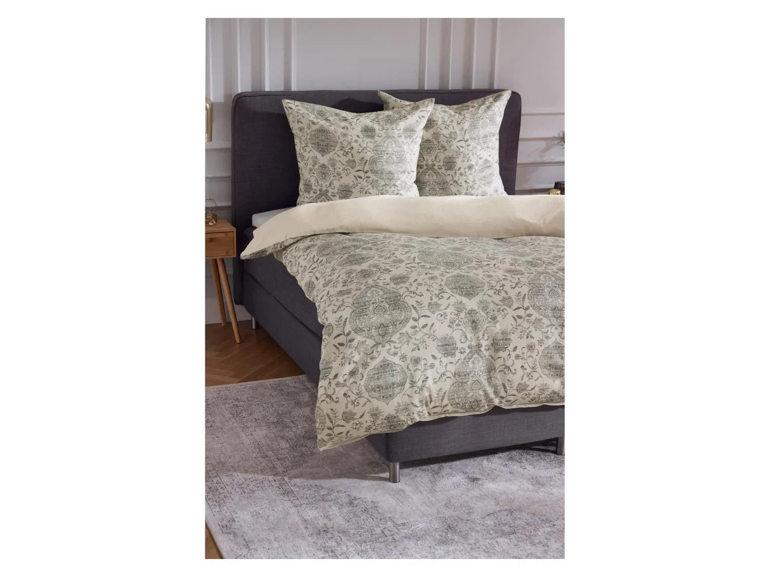 LIVARNO Parure de lit double face en satin, 260 x 240 cm