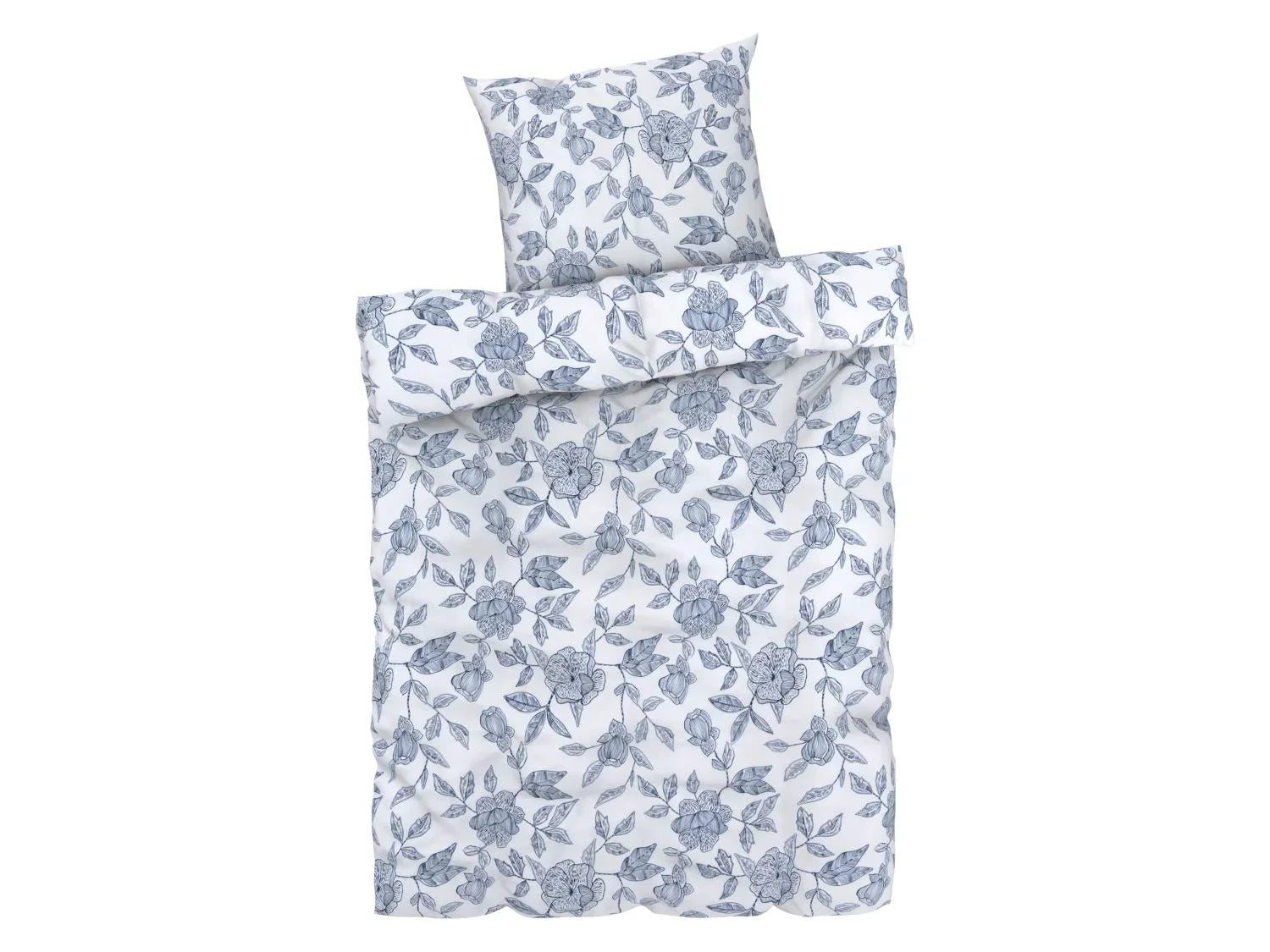 LIVARNO home Parure de lit en satin microfibre, 140 x 200 cm