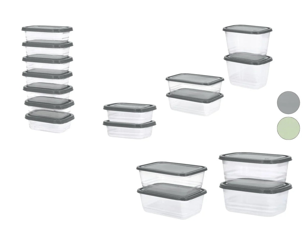 SILVERCREST Set de 17 botes de conservation