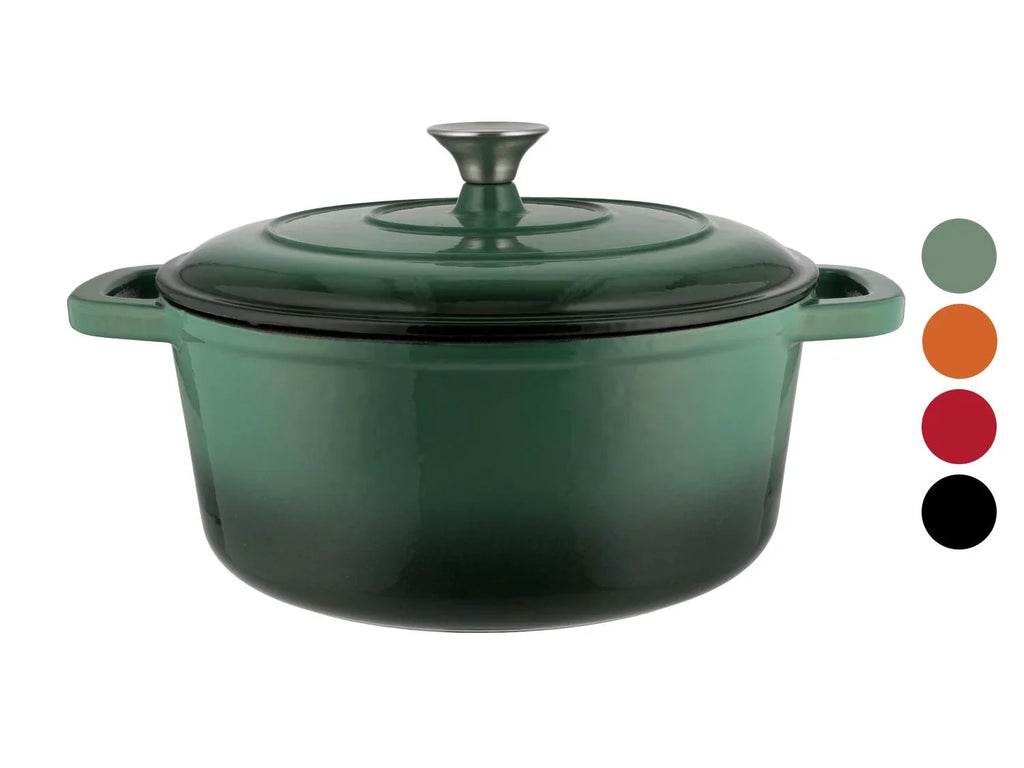 SILVERCREST Faitout en fonte Premium, 28 cm